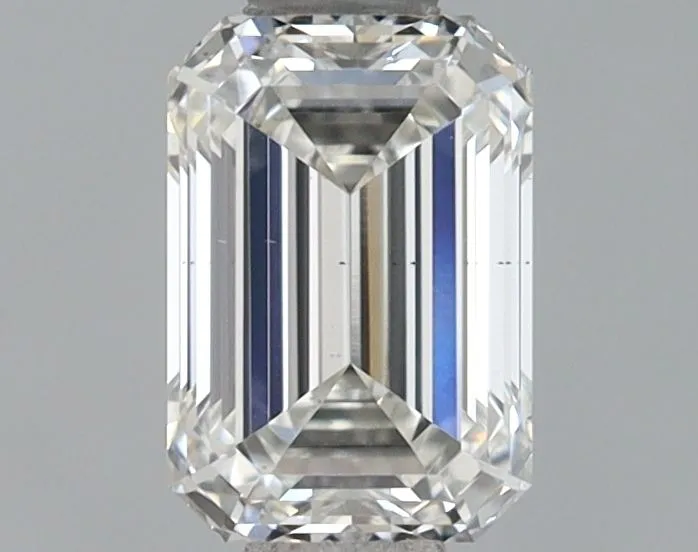 0.82ct EMERALD F VS2 Lab Grown diamond