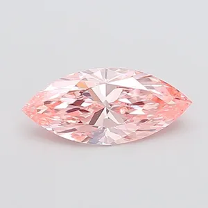 1.5ct MARQUISE Fancy Intense Pink VS1 Coloured Lab diamond