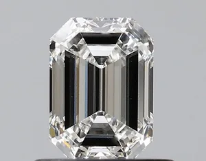 0.7ct EMERALD H VVS2 Natural diamond