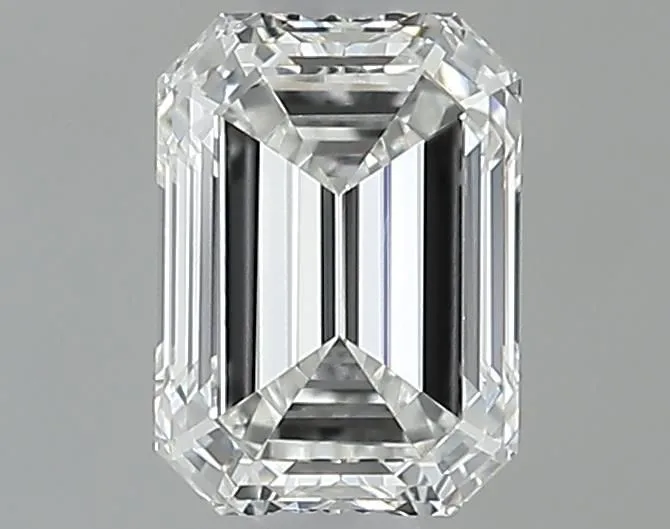 0.50ct EMERALD F VS1 Natural diamond