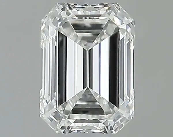 0.5ct EMERALD F VS1 Natural diamond