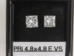 0.62ct PRINCESS E VS1 Natural diamond
