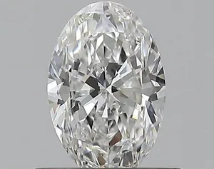 0.5ct OVAL F VVS1 Natural diamond