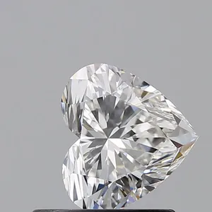 0.7ct HEART G VVS1 Natural diamond