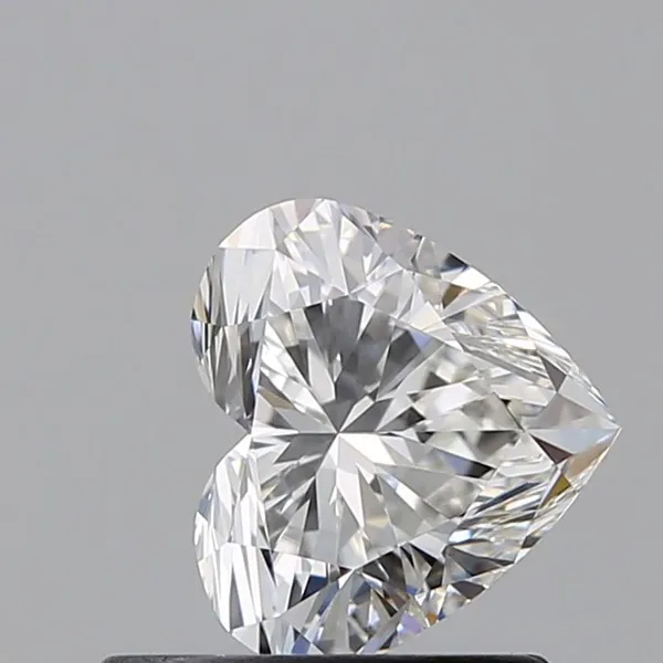 0.7ct HEART G VVS1 Natural diamond