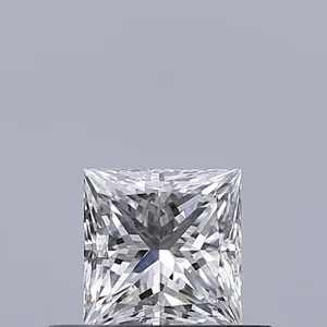 0.4ct PRINCESS D VVS1 Natural diamond