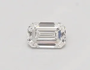 0.37ct EMERALD D VVS1 Lab diamond