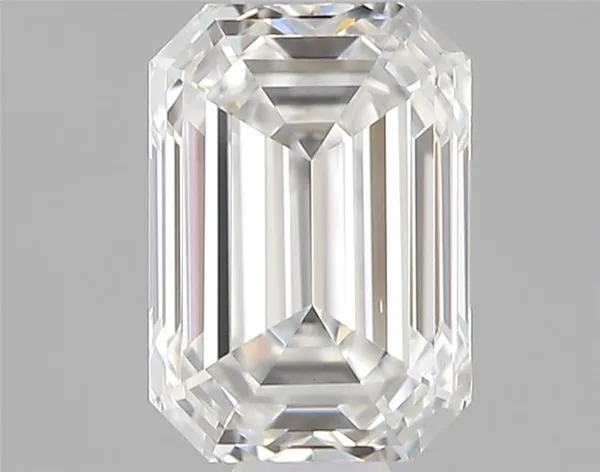 0.5ct EMERALD F SI1 Natural diamond