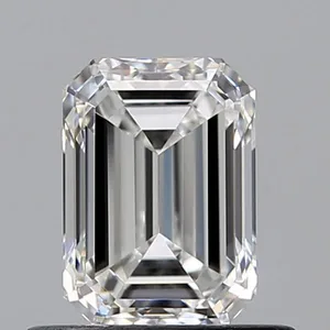 0.68ct EMERALD G VVS1 Natural diamond