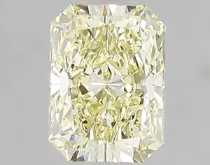 1.2ct RADIANT Fancy Intense Yellow VVS2 Coloured Lab diamond