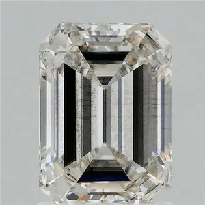 1.57ct EMERALD Fancy Vivid Blue SI1 Coloured Lab diamond