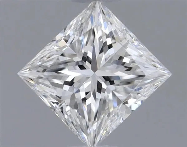 0.3ct PRINCESS E VVS2 Natural diamond