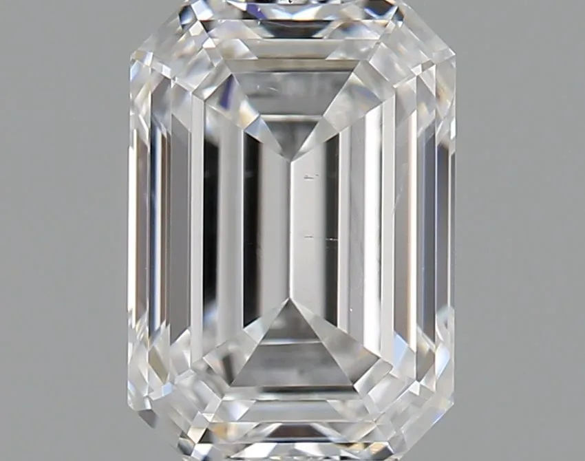 0.73ct EMERALD E SI2 Natural diamond