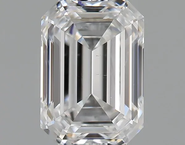0.73ct EMERALD E SI2 Natural diamond