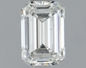 0.72ct EMERALD E VS2 Lab diamond