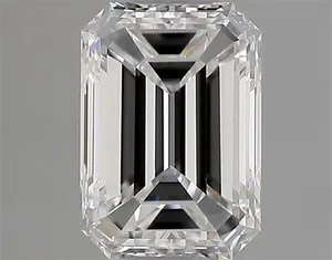 0.41ct EMERALD E VS2 Natural diamond