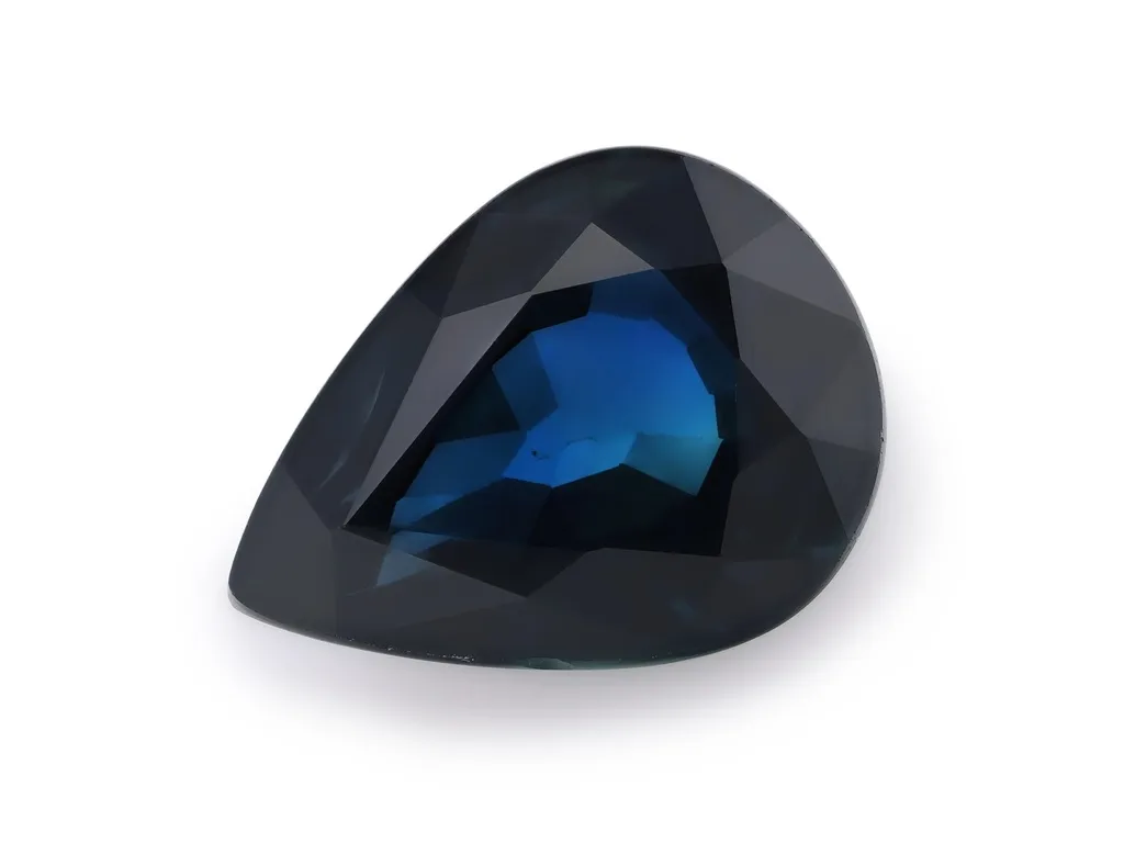 1.66ct Blue Sapphire, Pear Shape gemstone