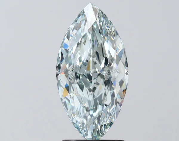 2.55ct MARQUISE Fancy Blue VS1 Coloured Lab diamond