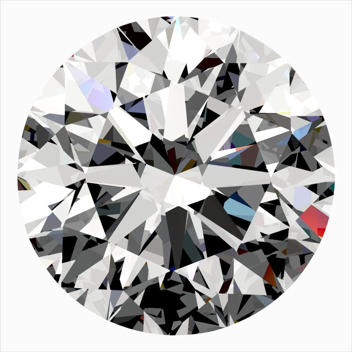0.30ct ROUND D SI2 Natural diamond