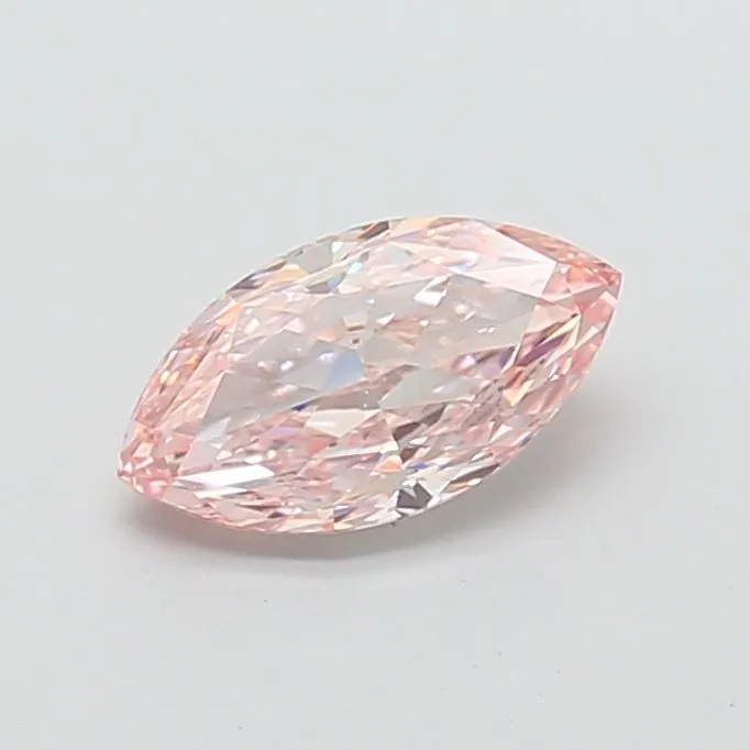 1.70ct MARQUISE Fancy Intense Pink VS1 Coloured Lab diamond