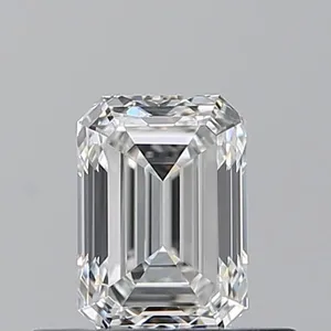 0.5ct EMERALD F VVS2 Natural diamond