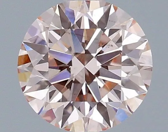 1.02ct ROUND Fancy Intense Pink VS2 Coloured Lab diamond