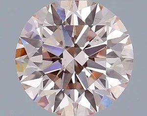 1.02ct ROUND Fancy Intense Pink VS2 Coloured Lab diamond