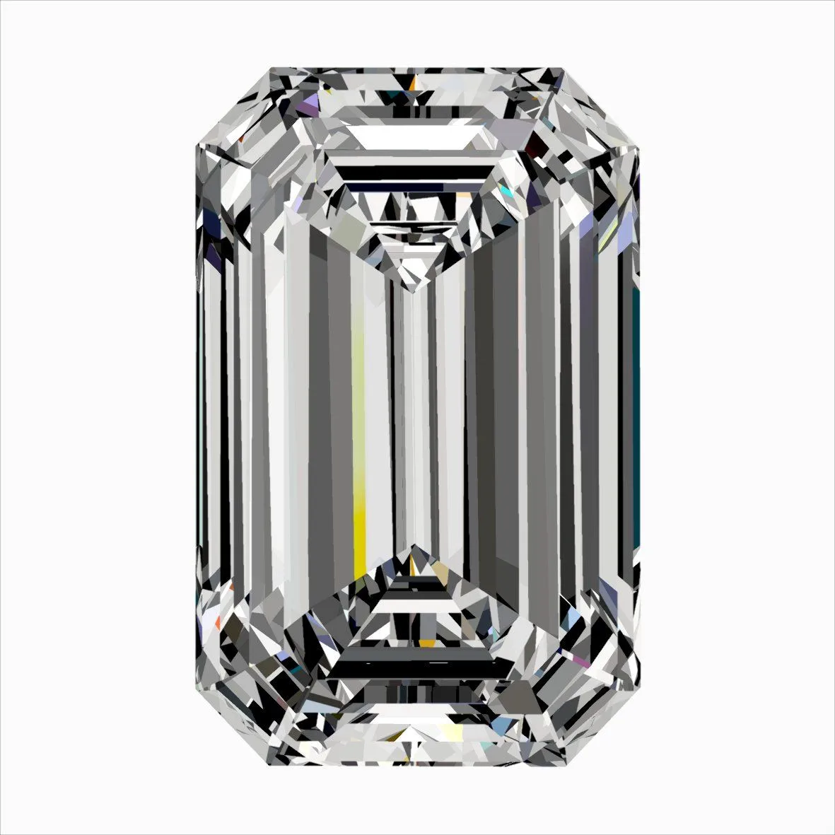0.30ct EMERALD D IF Natural diamond