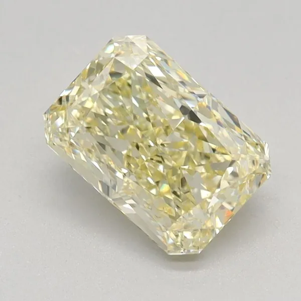 1.15ct RADIANT Fancy Yellow VS1 Coloured Lab diamond