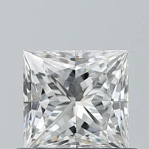 0.7ct PRINCESS F VS1 Natural diamond
