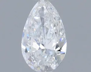 0.4ct PEAR F SI1 Natural diamond