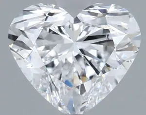 0.99ct HEART D VVS2 Lab diamond