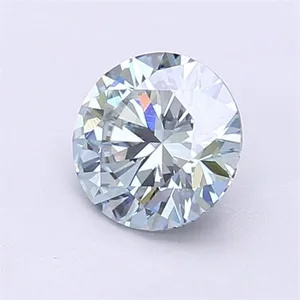 1.01ct ROUND Fancy Intense Blue VS1 Coloured Lab diamond