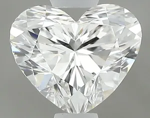 0.6ct HEART G VVS2 Natural diamond