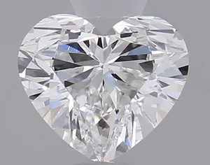 0.51ct HEART F VVS2 Natural diamond