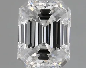 0.37ct EMERALD E VS2 Natural diamond