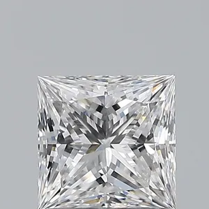 0.71ct PRINCESS D VVS2 Natural diamond
