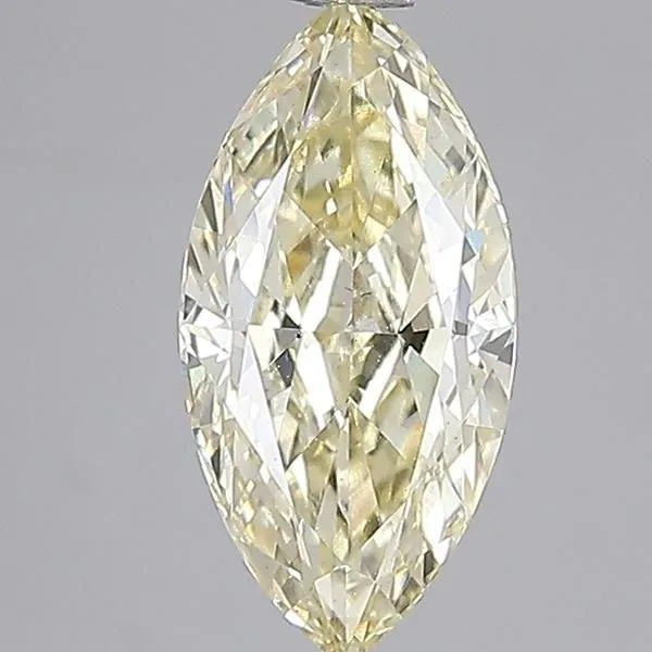 2.02ct MARQUISE Fancy Yellow VS2 Coloured Lab diamond