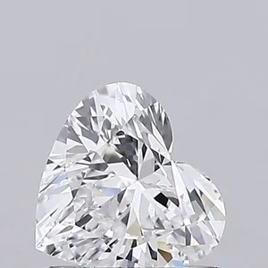 0.73ct HEART D FL Lab diamond