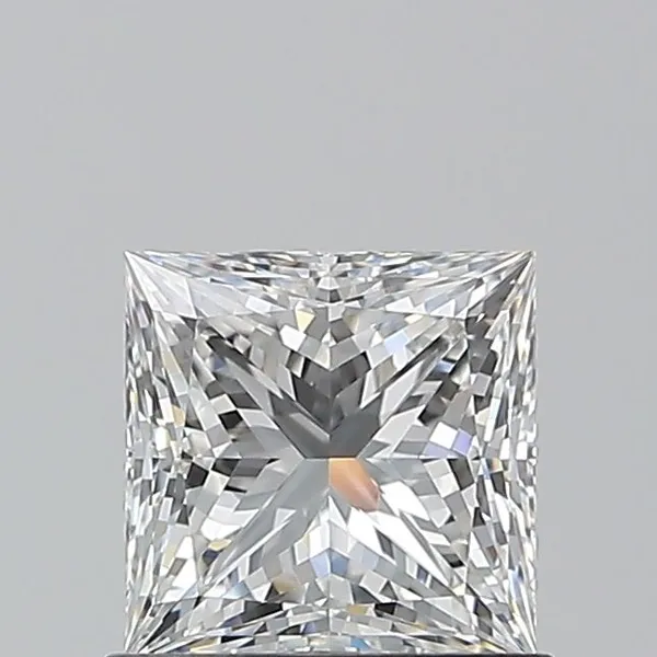 0.9ct PRINCESS E FL Natural diamond