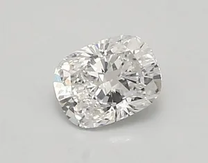 0.63ct CUSHION D VVS2 Lab diamond