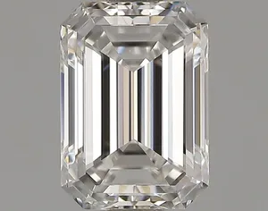 0.72ct EMERALD F SI1 Natural diamond