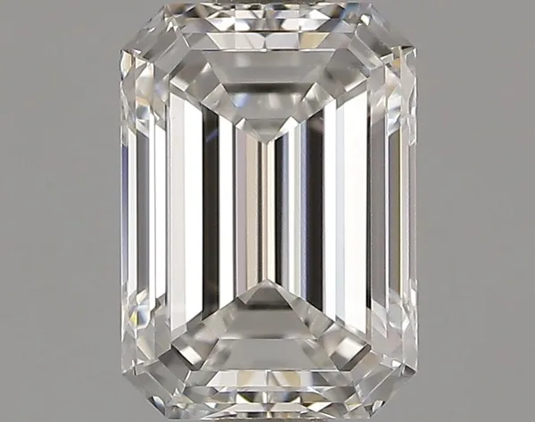 0.72ct EMERALD F SI1 Natural diamond