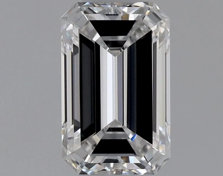 0.35ct EMERALD D VVS2 Natural diamond