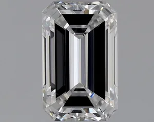 0.35ct EMERALD D VVS2 Natural diamond