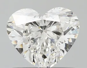 0.72ct HEART H VS2 Natural diamond