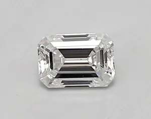 0.38ct EMERALD D VVS2 Lab diamond