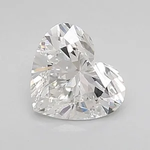 0.9ct HEART E IF Lab diamond