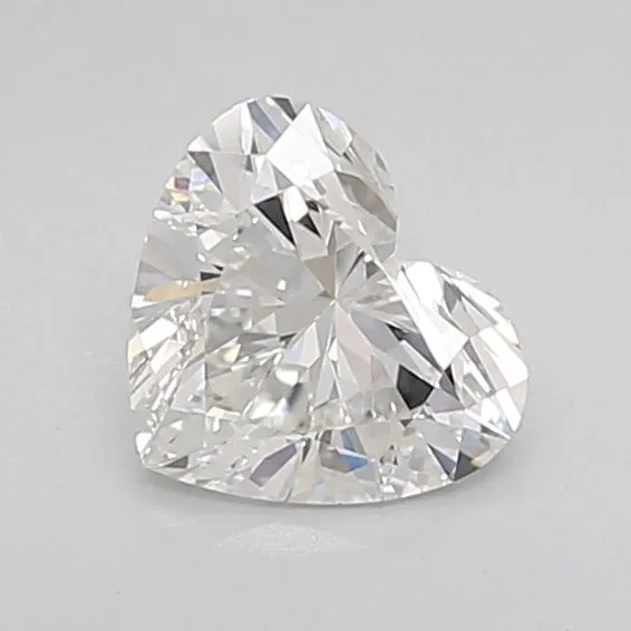 0.9ct HEART E IF Lab diamond