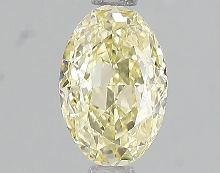 1.01ct OVAL Fancy Yellow VVS2 Coloured Lab diamond
